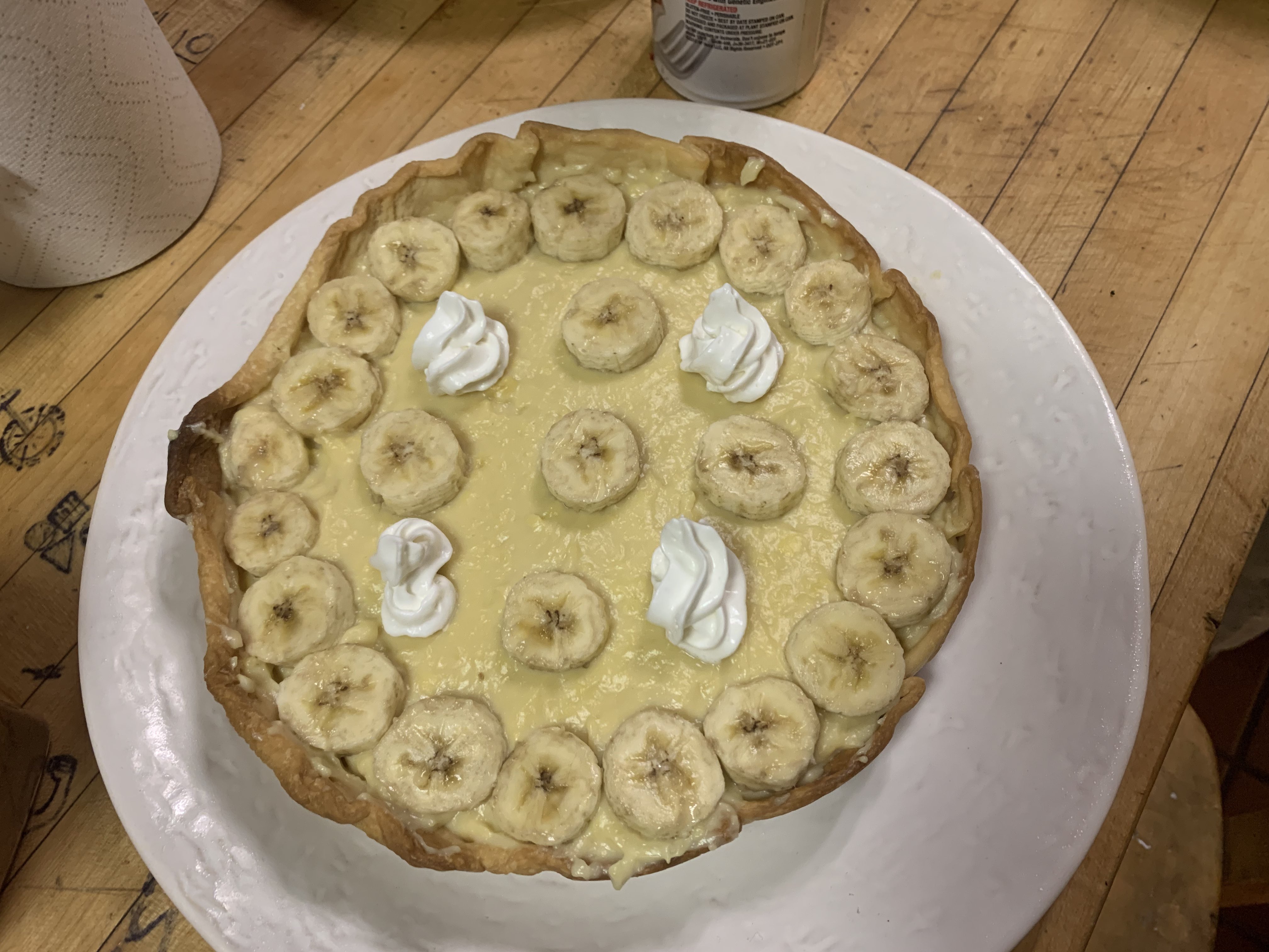 banana pie